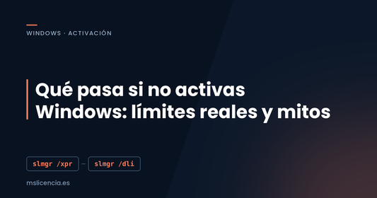 Qué pasa si no activas Windows: limitaciones reales, riesgos y mitos