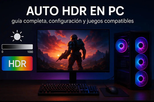 Auto HDR en PC: guía completa, configuración y juegos compatibles MSLicencias
