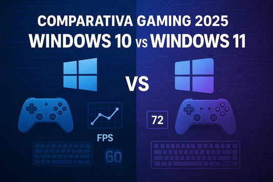 Comparativa Gaming 2025: Windows 10 vs Windows 11 - MSLicencias