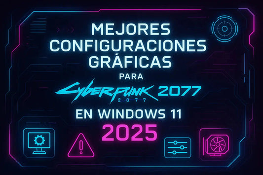 Mejores configuraciones gráficas para Cyberpunk 2077 en Windows 11 2025 MSLicencias