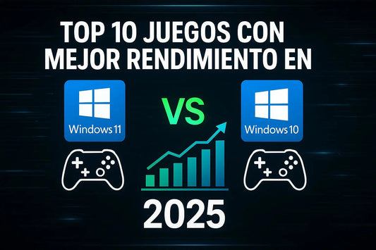 Top 10 juegos con mejor rendimiento en Windows 11 vs Windows 10 2025 MSLicencias