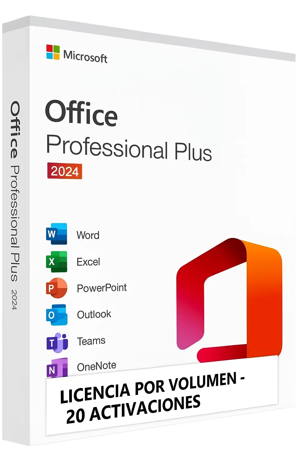 Microsoft Office 2024 Pro Plus – Licencia Volumen 20 Activaciones