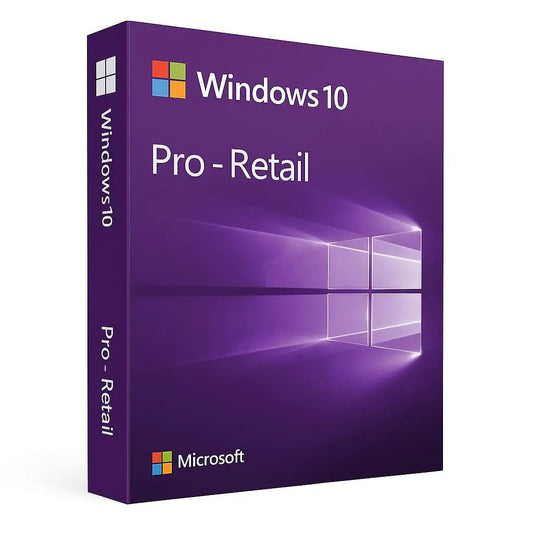 Windows 10 Professional Retail – Licencia Transferible de por Vida